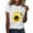 (Type 23)White, variant on Patlollav Tops for Womens Casual Print Round Neck Pullovers Short Sleeve Blouse T-Shirt