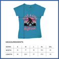 thumbnail image 7 of Just a Girl Who Loves Bigfoot Women's V-Neck T-shirt Sasquatch Fan Cryptid Cute Gift Vintage Sunset Wildlife Camping Tee, 7 of 7