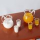 thumbnail image 1 of 3PCS Mini Orange and Milk Juice In Pot and Cup Doll House DIY Decoration Charm Food for 1:12 Scale Doll Use Dollhouse MiniatureA He Qiyong unisex, 1 of 1
