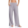 thumbnail image 1 of TRKIYQC Pantalones de Yoga de Pierna Ancha para Mujer, Joggers con Nudo de Corbata Ajustable de Cintura Alta Pantalones de Chándal Sueltos Casuales con Bolsillos TRKIYQC Moda，ocio, 1 of 6