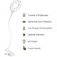 thumbnail image 4 of LED Desk Lamp,Clip on Light LED Ring Light with 3 Color,9 Dimmer,60 LEDs,360Flexible Gooseneck, 4 of 5