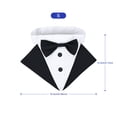 thumbnail image 3 of QTOCIO Foulard pour Chien Nœud Papillon Collier pour Chien Accessoires de Robe Collier pour Chat, 3 of 4