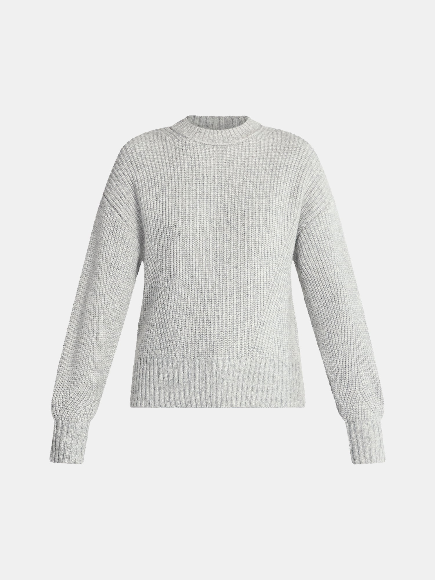 Time and Tru Women's Shaker Stitch Mock Neck Sweater, Midweight, Sizes XS-XXXL