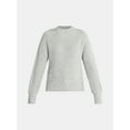 thumbnail image 5 of Time and Tru Women's Shaker Stitch Mock Neck Sweater, Midweight, Sizes XS-XXXL, 5 of 5