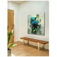 thumbnail image 3 of Marmont Hill Mh-Mwworl-81662-C-32 32" X 32" "Blue Garden Bloom" Giclee Art Print On, 3 of 7