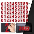 thumbnail image 2 of Stickers for Bikes Little Light Studios Mailbox Numbers For Outside 5 Sets 0-9 Reflective Number Stickers Strong Self Adhesive Vinyl Address Numbers For Houses (2/3/4 Inch), 2 of 4