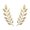 Gold, variant on HOOUN 1 Pair Delicate Tree Leaf Brooches Pins Jean Shirts Suits Lapel Pin Retro Bro:yq-Gold