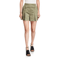 thumbnail image 1 of Laundry By Shelli Segal Lace-Up Pleated Shorts, 1 of 5
