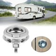 thumbnail image 2 of Qiilu 1.8inchHatch Latch Stainless Steel Flush Pull Hatch Latch Slam Latch for RV Marine Boat RV, 2 of 8