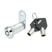 Tubular Cam Lock, 40mm Cylinder Length Chrome Finish Keyed Different