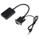 thumbnail image 3 of Adaptador ANGGREK Compatible con VGA a HDMI Negro 1080P Plug And Play, 3 of 8