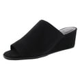 thumbnail image 5 of M4D3 Clarah Wedge Sandal Womens Shoes Size 6.5, Color: Black, 5 of 5