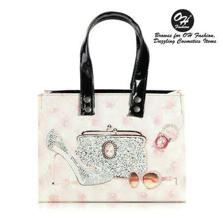 Clutch Purse Handbag Bag - OH Fashion Women Handbag The Mini Bag Truly Chic Diamonds PU Leather Handbag Shoulder Bag Tote Purse Clutch Fashion Girls Design Purely Chic Collection
