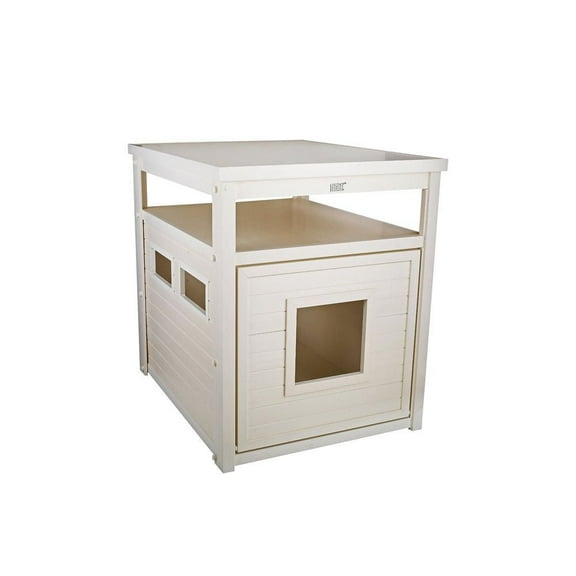 New Age Pet Habitat N Home Jumbo Litter Loo Litter Box Cover White