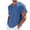 Navy, variant on ZCFZJW Mens Fashion Cotton Linen Tops Casual Frayed Rage Summer Short Sleeve V Neck Basic Solid Color Athletic T-Shirts Loose Regular Fit Street Tees Tops Pink XXL