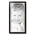 thumbnail image 2 of ArtToFrames 10x21 inch Black with Sliver slope Picture Frame, Black Wood Poster Frame (4984), 2 of 7