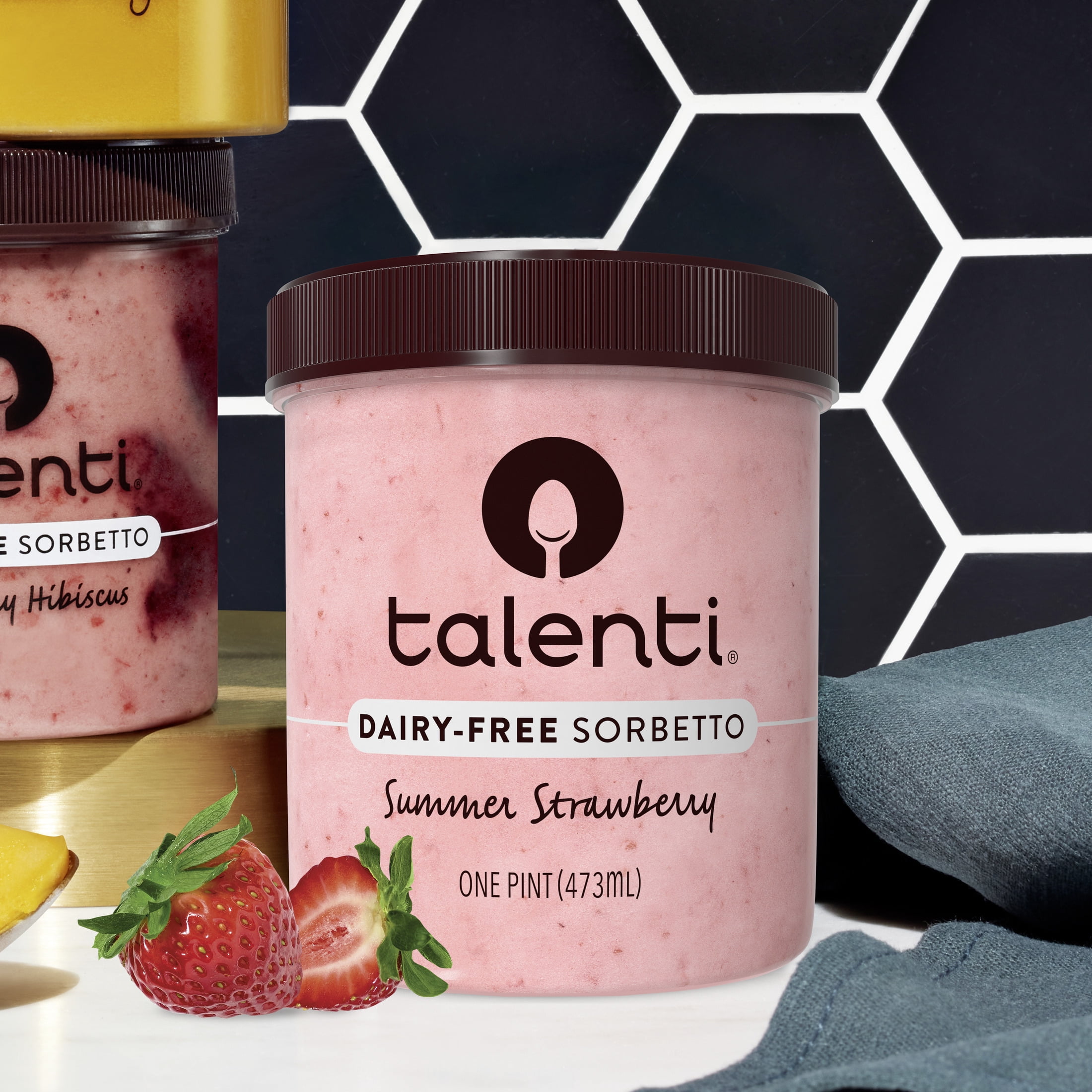 Talenti Dairy-Free Sorbetto Summer Strawberry, 1 Pint