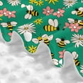 thumbnail image 4 of Yiaed Flying Bees Print Baby Car Seat Canopy Carrier Cover, Breathable Nursing Cover for Breastfeeding,Multi-Use Infant Carseat Stroller Cover, 4 of 7