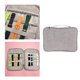 thumbnail image 4 of Estuche portátil de de reloj del bolso del almacenamiento de la correa de reloj que lleva, ble - Individual gris Sunnimix Reloj Bolsas de almacenamiento de correa, 4 of 8