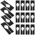 thumbnail image 6 of HOMEMAXS 40pcs Hanging Closet Size Dividers Clothing Size Dividers Plastic Hangers Dividers, 6 of 8