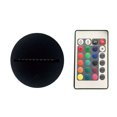 thumbnail image 3 of Ruiboury 2 Pieces Remote Control 3D Night LED Decoration Illusion Lamp Holder Light Base Adjustable 7 Colors Decoration Illusion Lamp Holder Replacement, 3 of 7