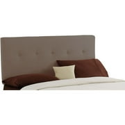 Faux-Suede Button Headboard, Multiple Colors
