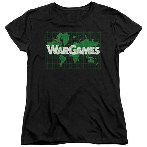 Wargames Game Board Women's T-Shirt Black
