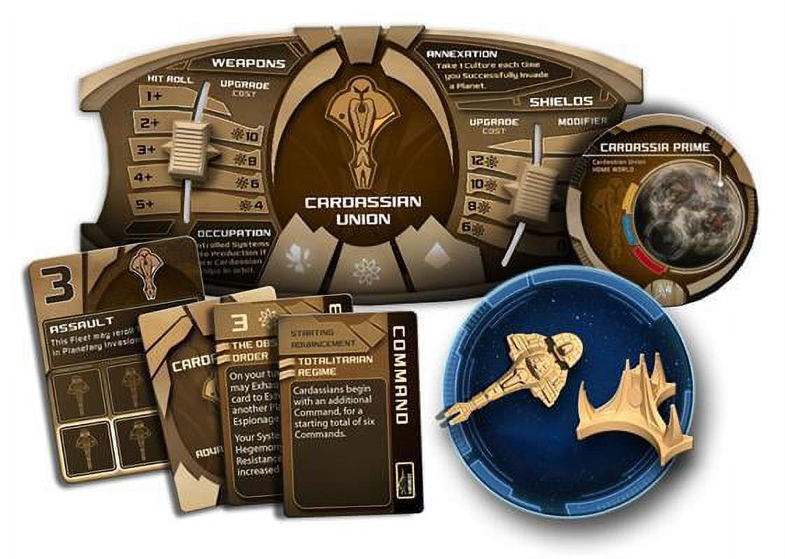 Free Shipping! Cardassian Expansion Board Game, by Star Trek Ascendancy -  Walmart.com - Walmart.com