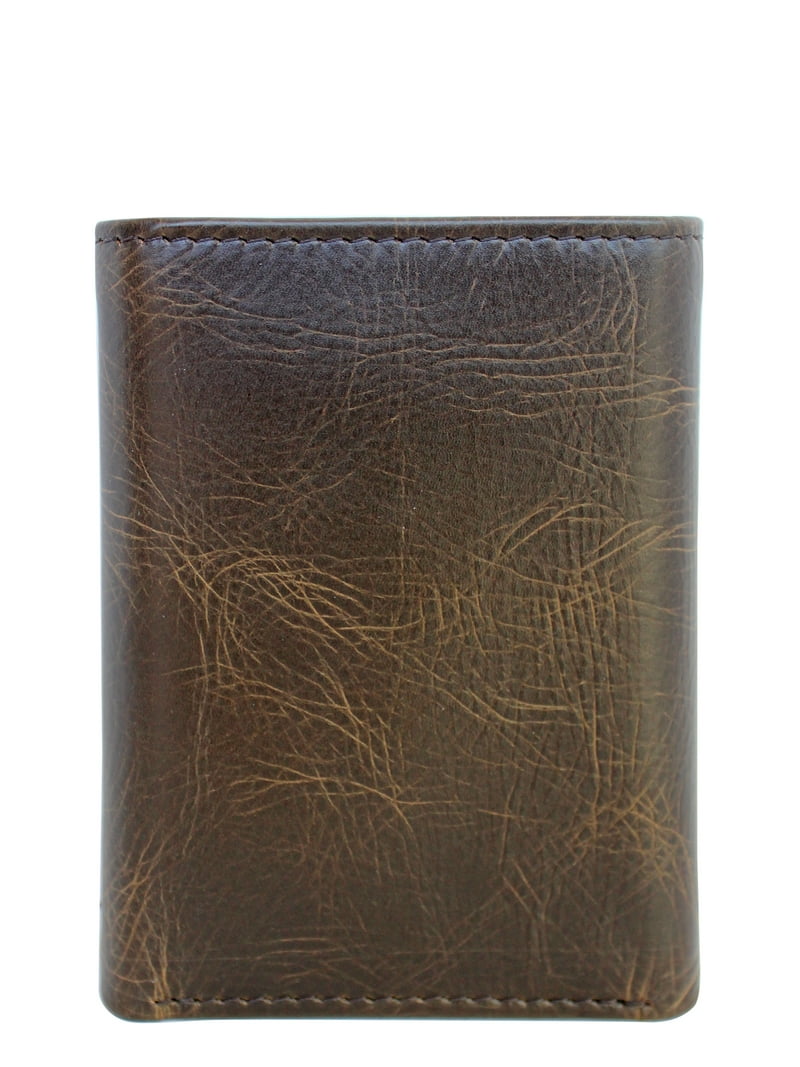 Men's Casual Tan Artificial Leather Wallet - 8 Card Slots & Multiple Compartments