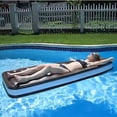 thumbnail image 2 of Swimming Ring Airbeds Chocolate Inflatable Row Inflatable Floating Bed Adult Water Mount Floating Row Ice Cream Pool Float, 2 of 5