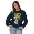 thumbnail image 3 of I Win All Year Sports Season Sweatshirt for Men or Women Brisco Brands S, 3 of 5