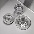 thumbnail image 4 of 23 inch Farmhouse Kitchen Sink, 304 Stainless Steel Sink, Top Mount Single Bowl Kitchen Sinks, Household Dishwasher Sinks for Farm, Prep Kitchen, Garage and Bar Sink, 4 of 9