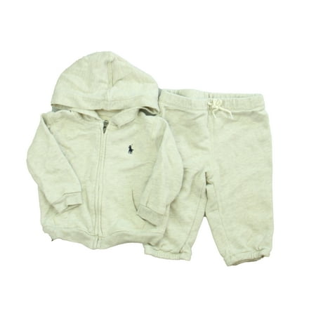 

Pre-owned Ralph Lauren Boys Gray Apparel Sets size: 9 Months