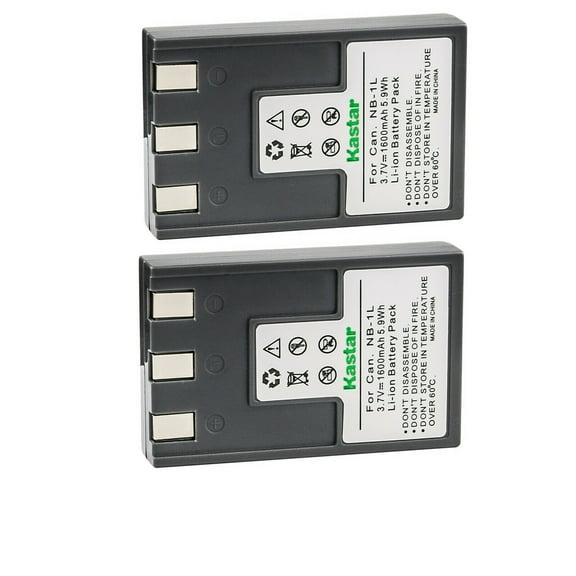 Kastar 2-Pack Battery Replacement for Canon PowerShot S400, PowerShot S410, PowerShot S500, IXY Digital 200, IXY Digital 200a, IXY Digital 300, IXY Digital 300a, IXY Digital 320, IXY Digital 400