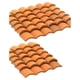 thumbnail image 4 of 60 piezas de ladrillos rojos de pared 1/16 Decoración para la escena de la vida de los muñecos, 4 of 4