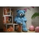 thumbnail image 2 of Oso de peluche gigante Teddy Bear HollyHome, 90 cm, azul, 2 of 9