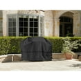 thumbnail image 4 of Covermates Prestige Grill Cover – Heavy Duty All-Weather Water-Resistant Outdoor BBQ Cover with 900D Solution-Dyed Polyester, Adjustable Buckle Straps, Reinforced Handles, Mesh Vents, 53 Inch, Black, 4 of 7