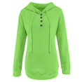 thumbnail image 5 of Futezty Women Casual Hoodies Long Sleeve Solid Lightweight Pullover Tops Loose Sweatshirt with Pocket, 5 of 5