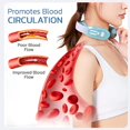 thumbnail image 2 of Ems Neck Acupoints Lymphvity Massage Device,intelligent Neck Massager With Heat, Electric Pulse Neck Massage, 4 Modes 12 Levels Neck Massager For Womecolor box, 2 of 5
