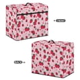 thumbnail image 2 of SEANATIVE Strawberry Daisy Sewing Machine Cover Dust Cover Stain Resistant Sewing Machine Cover with Pocket to Keep Clean Compatible with Most Sewing Machine, 2 of 7