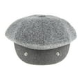 thumbnail image 1 of BELOVING Chapeau Rétro en Laine à Chevrons pour Hommes, Tweed, Lierre, Golf, Conduite, Gris Clair, 1 of 3