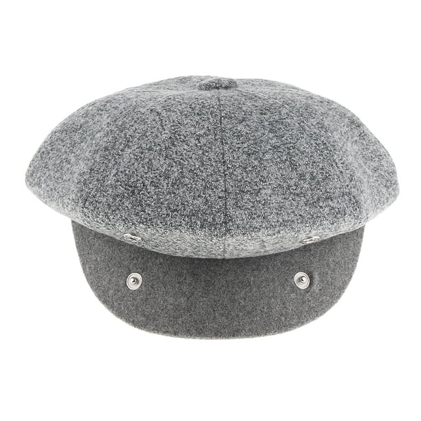 Prettyia LANA TWEED NEWSBOY DRIVING IVY GORRO DE GOLF PLANO HOMBRE CABBIE Gris claro Colcomx Gorra de boina de vendedor de periódicos