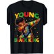 thumbnail image 1 of 100% Cotton Fabric Fashion Casual Youth Black King African Pride Black History Month Boys And Girls T-Shirt, 1 of 7