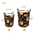 thumbnail image 3 of Balery Bee and Honey Cesta de ropa redonda con asas, impermeable, independiente, para ropa, juguetes, dormitorio y familia-Small, 3 of 6