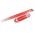 thumbnail image 4 of Auto Side Body Sticker, Portable PVC Lightweight Car Sticker 4 PCS  For Vehicle Black,Red,Light Blue, 4 of 8