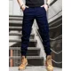 thumbnail image 1 of Pantalones Cargo Para Hombre Joggers Elegantes E Informales,Azul marino,2XL(38), 1 of 9
