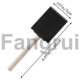 thumbnail image 3 of For 50 pcs 2 inch foam sponge wood handle paint brush set great for acrylics stains varnishes crafts, 3 of 5