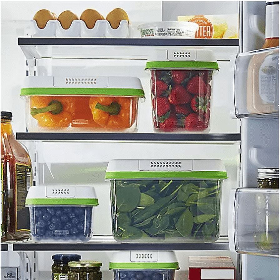 FreshWorks Food Storage Containers, 8-Piece Set