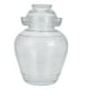 thumbnail image 1 of 1pc jarro doméstico cocina frasco pickle jarro de almacenamiento de vidrio transparente frasco de encurtido con tapa, 1 of 8