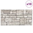 thumbnail image 2 of vidaXL 3D Wall Panels with Grey Brick Design 10 pcs EPS, 2 of 5